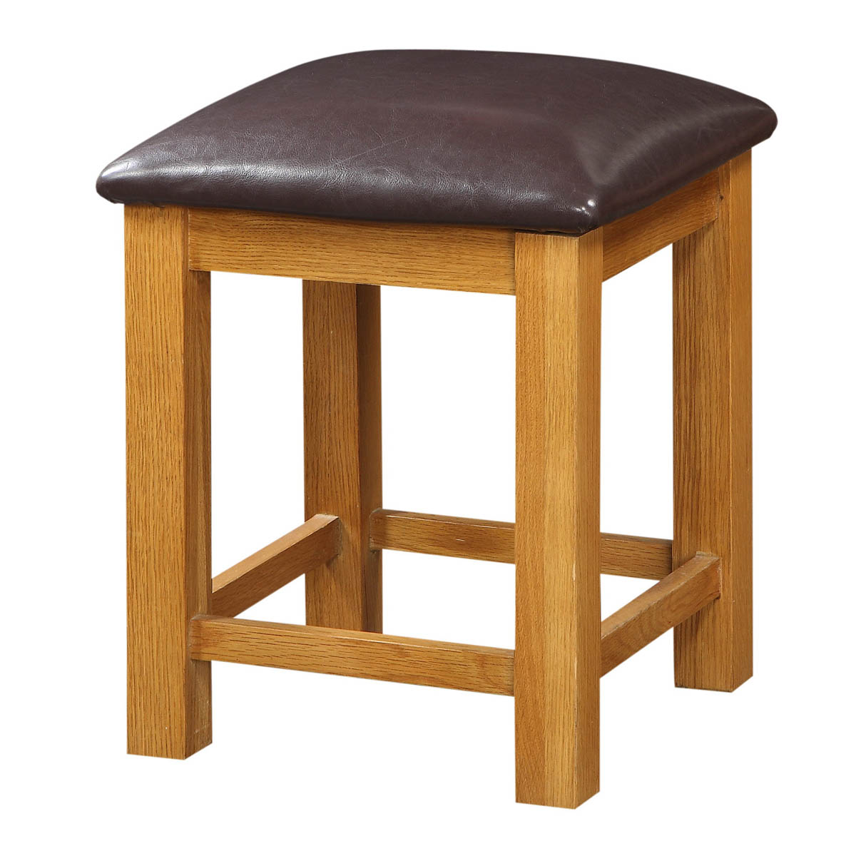 Dressing table shop stool with back