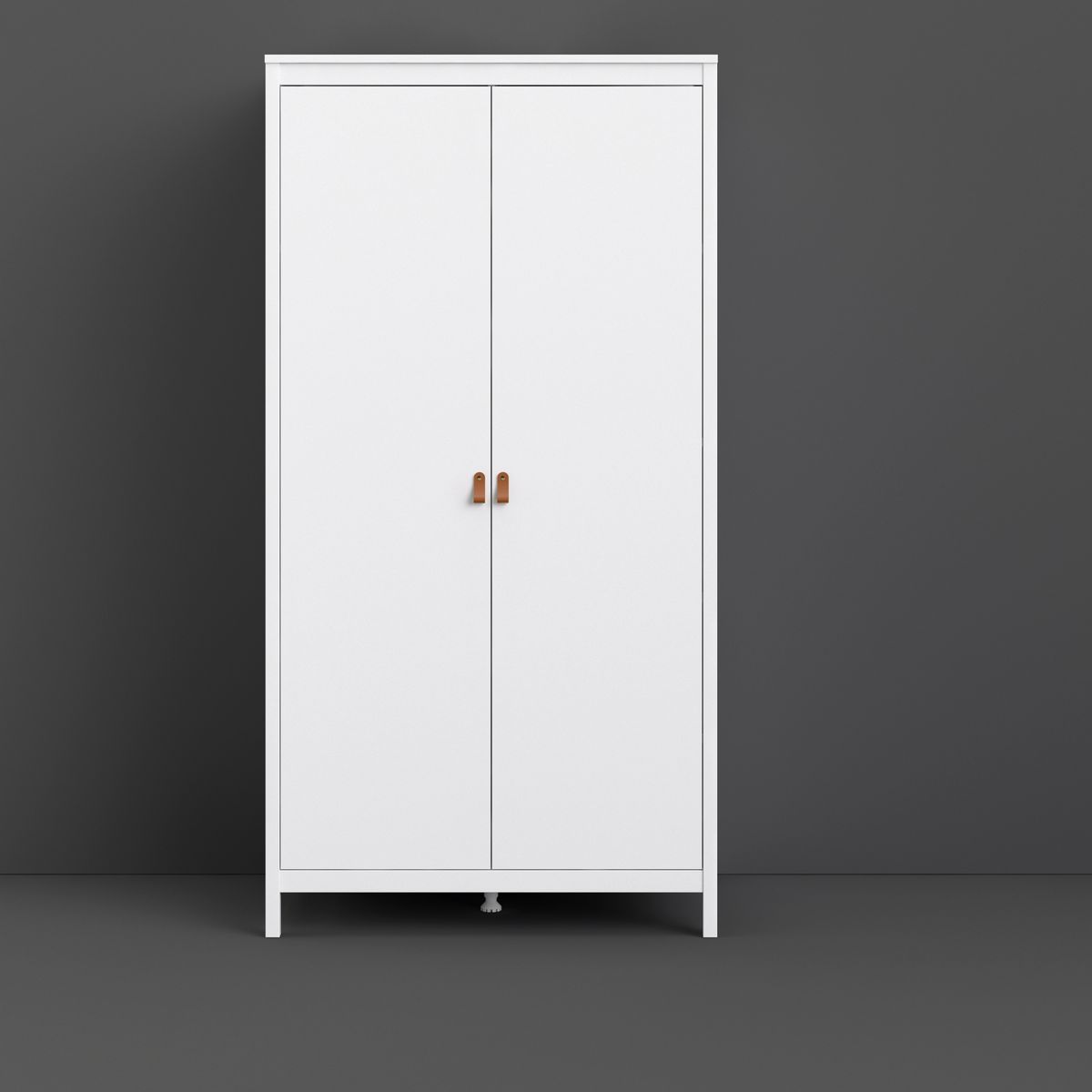 Tvilum Barcelona Wardrobe with 2 doors in White