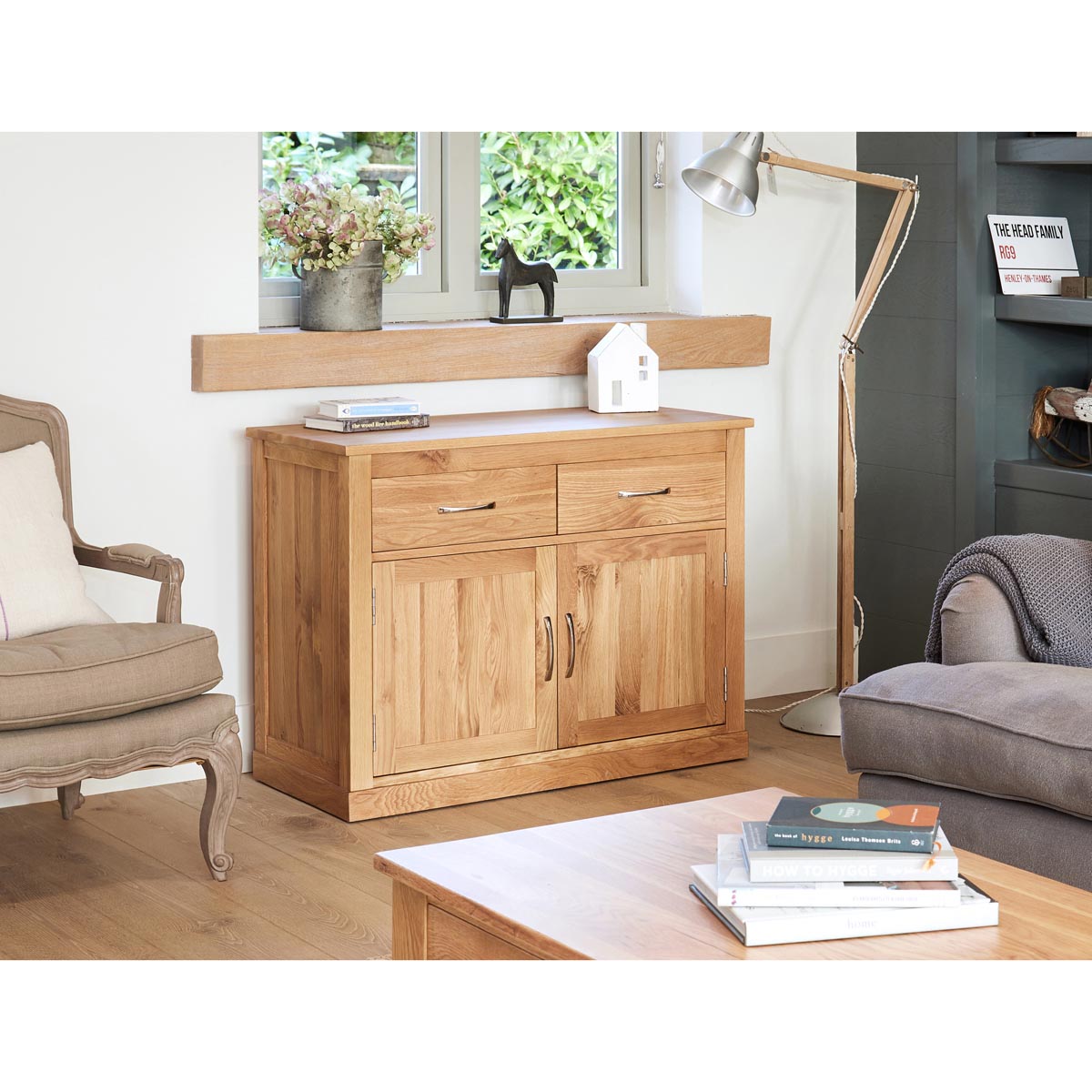 Mobel Oak Small Sideboard