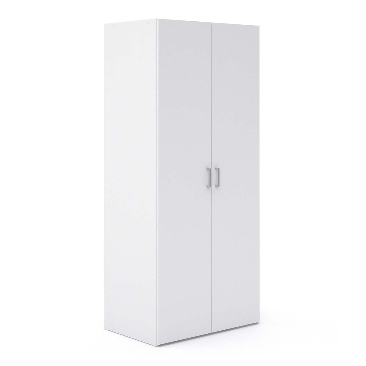 Space Wardrobe with 2 doors (175) White